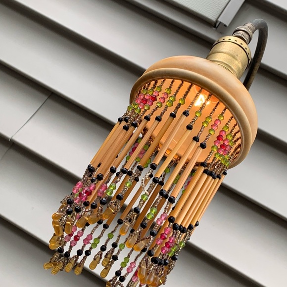 VINTAGE BLACK AMERICANA COLLECTIBLE BUTLER ASHTRAY LAMP SMOKING STAND - Picture 2 of 16